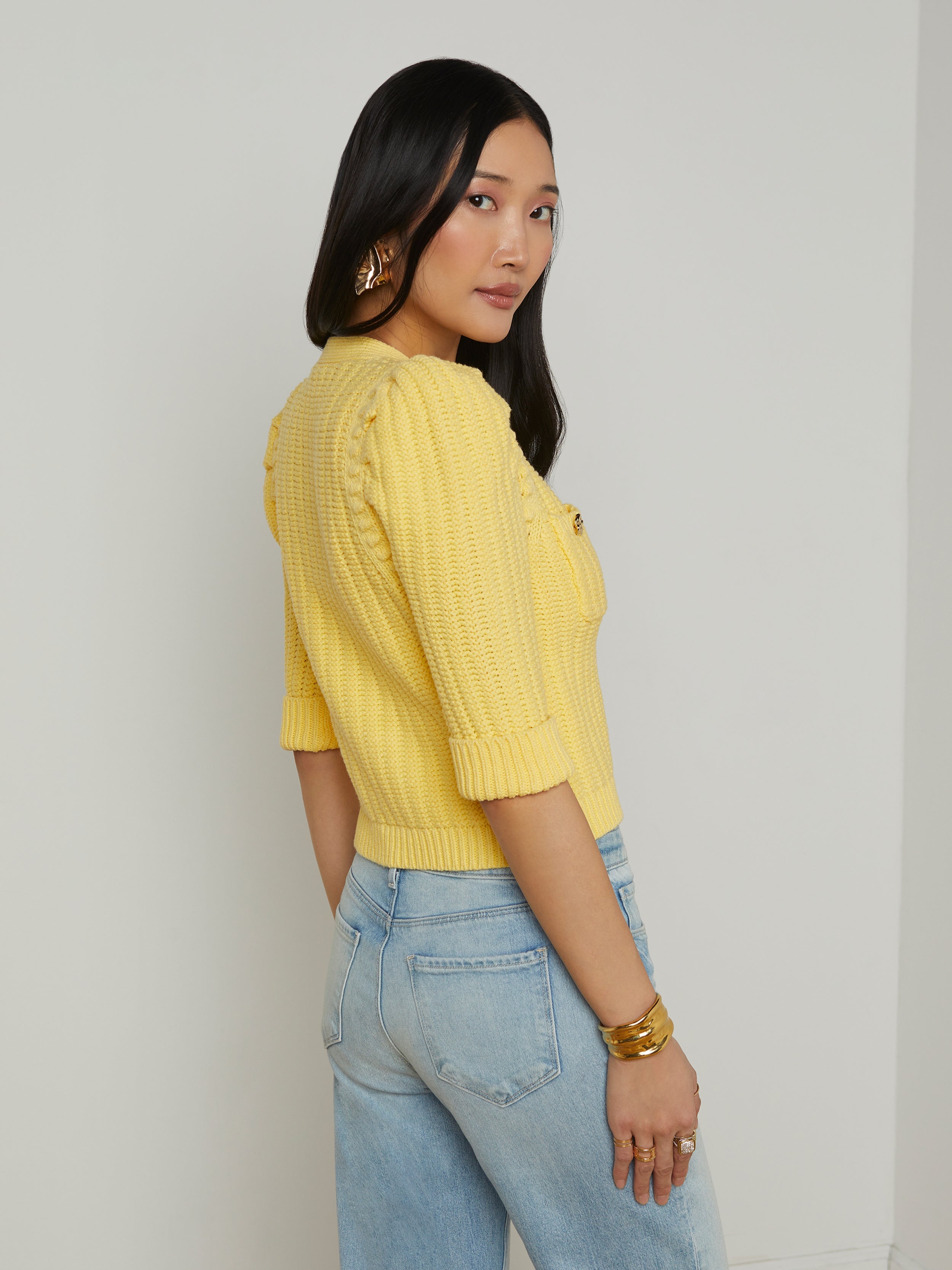 Delilah Cropped Cardigan - 5