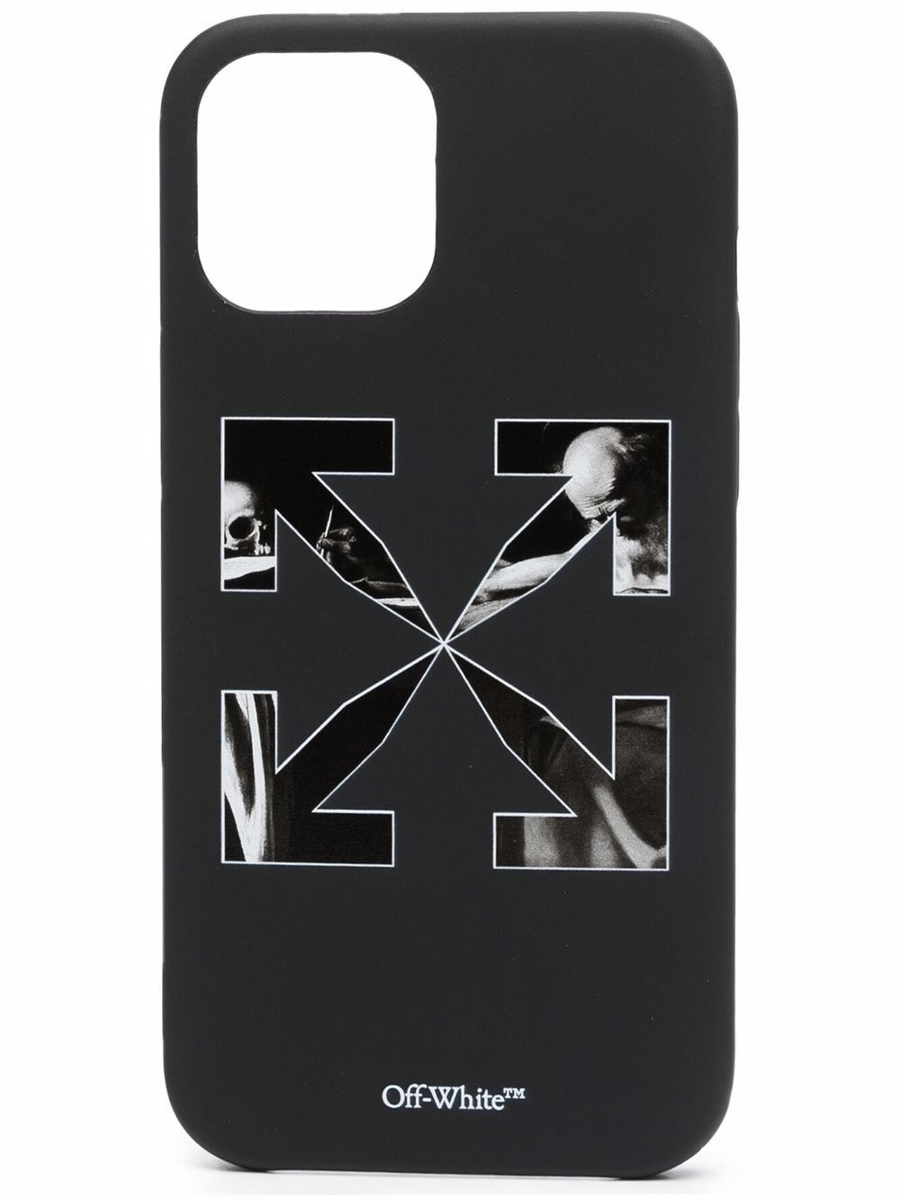 Caravaggio arrows-print iPhone 12/12 Pro case - 1