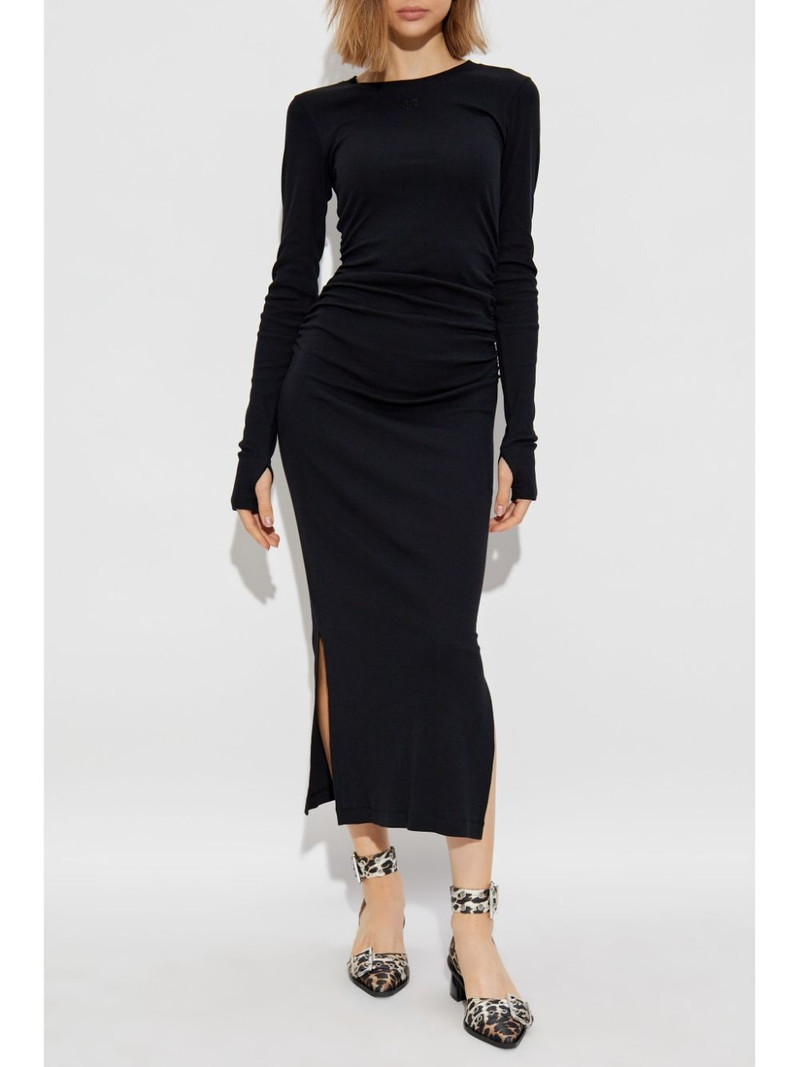 logo-patch dress 3