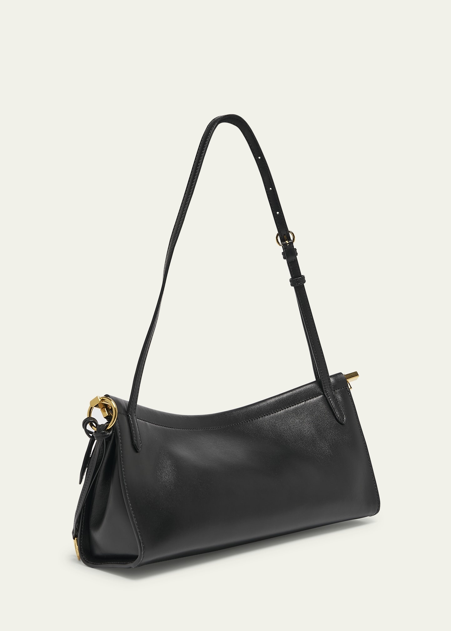 Le Click Medium Shoulder Bag in Glossy Leather - 3