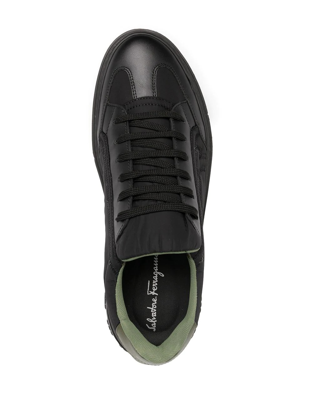 low-top lace-up sneakers - 4