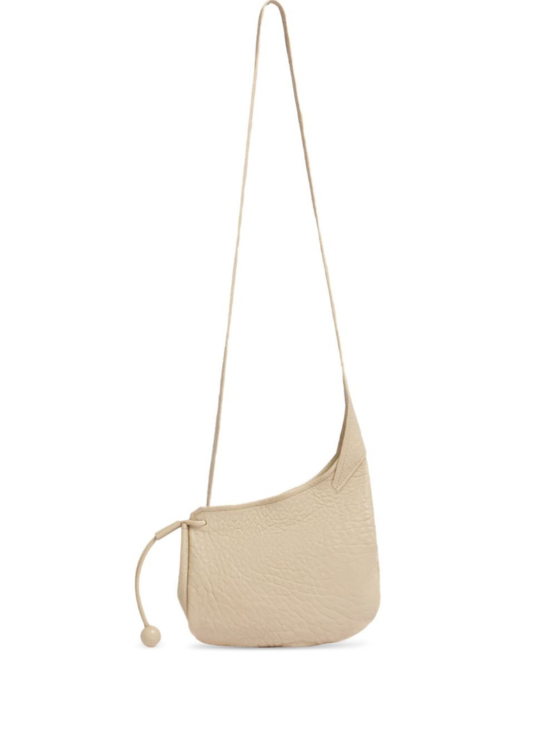 leather drawcord crossbody bag 1