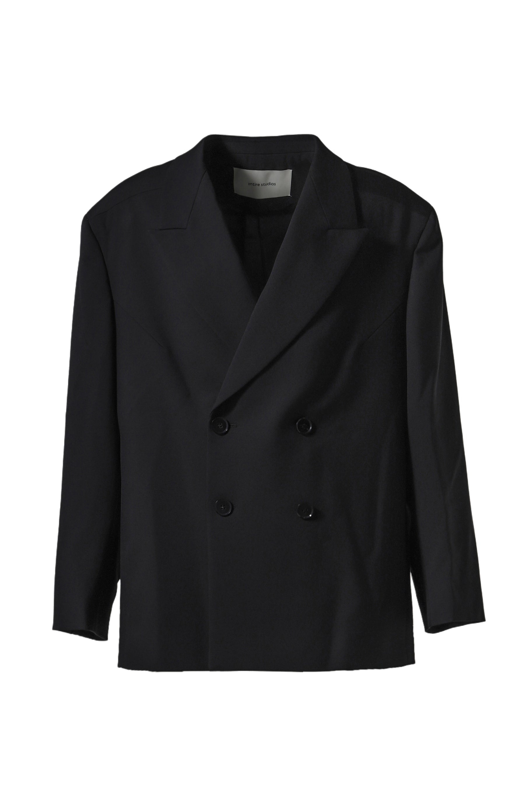 DOUBLE BREASTED BLAZER BLACK / BLK - 5