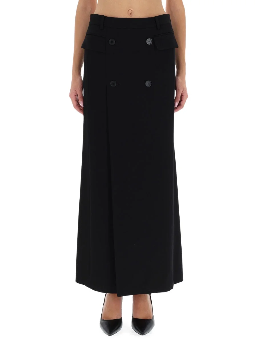 Balenciaga Women Long Sartorial Skirt - 1