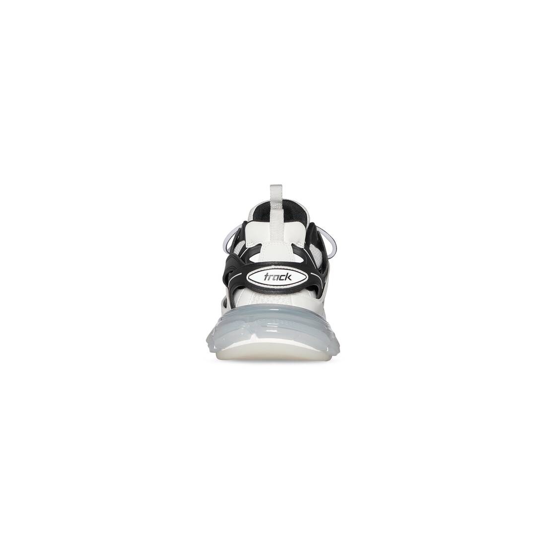 Women's Track Sneaker Clear Sole in White - 5