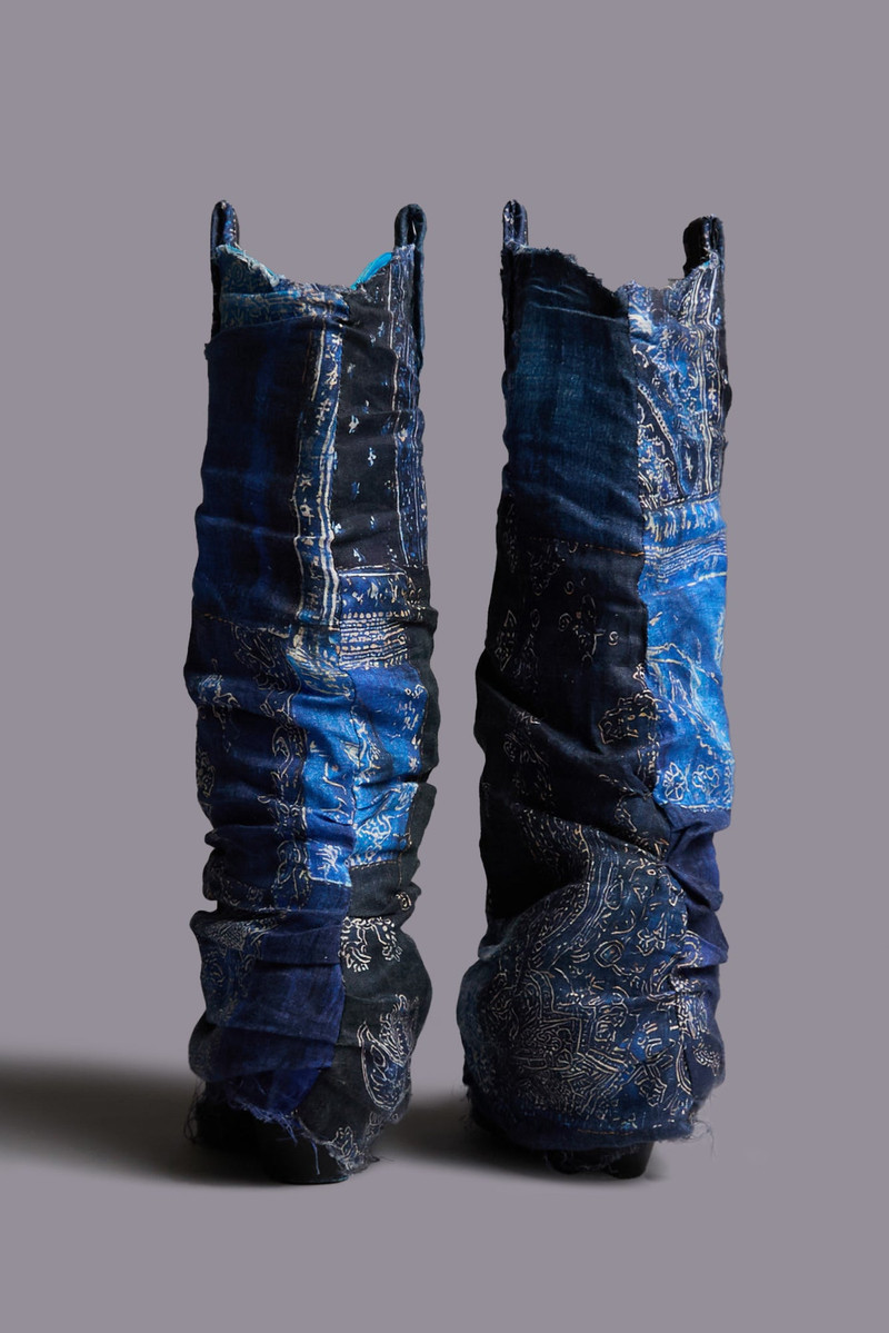 MID COWBOY BOOTS W/SLEEVE 4