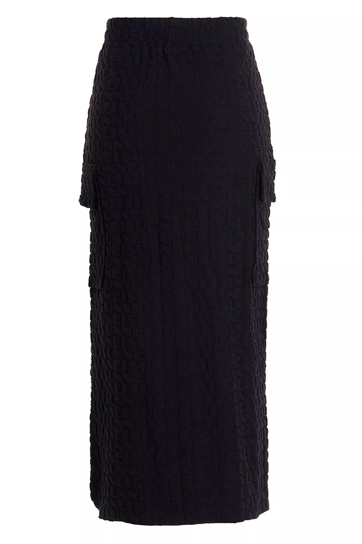 all-over logo midi skirt - 2