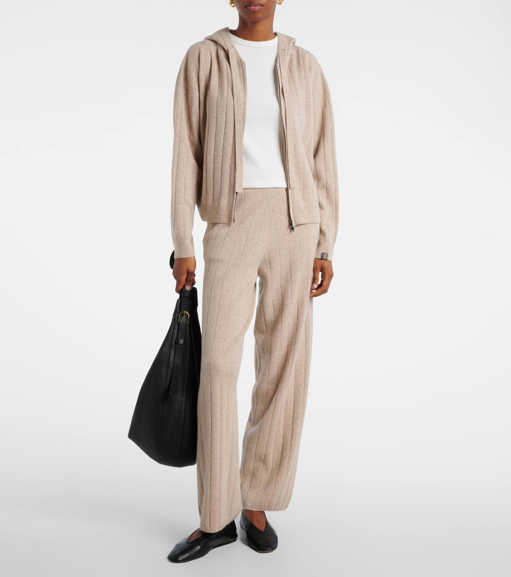 Rubiera cashmere zip-up hoodie - 2