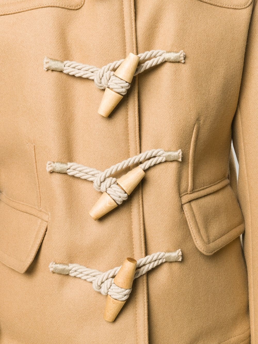 hooded duffle coat - 5