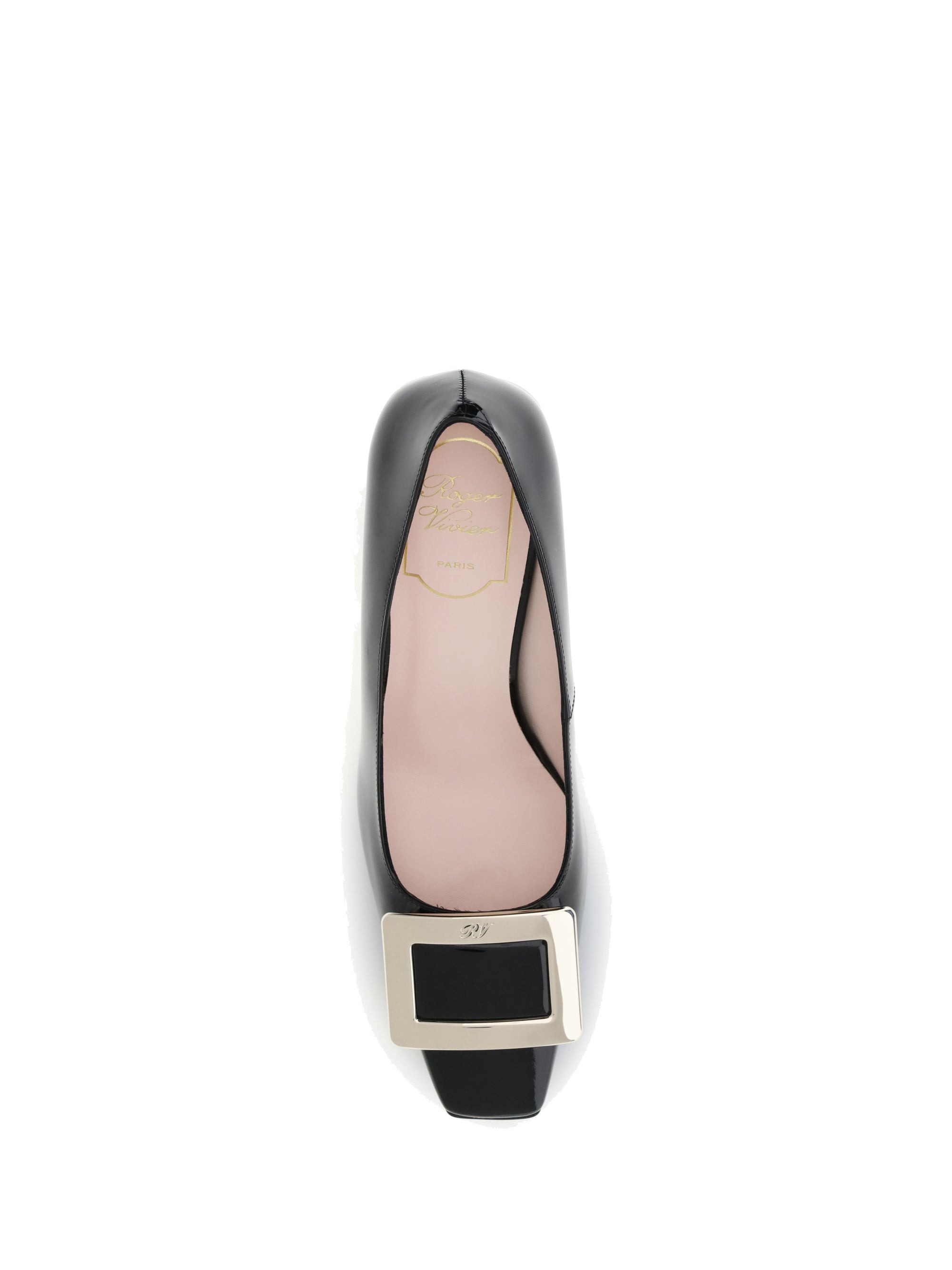 Roger Vivier Women Patent Leather Belle Vivier Pumps - 4