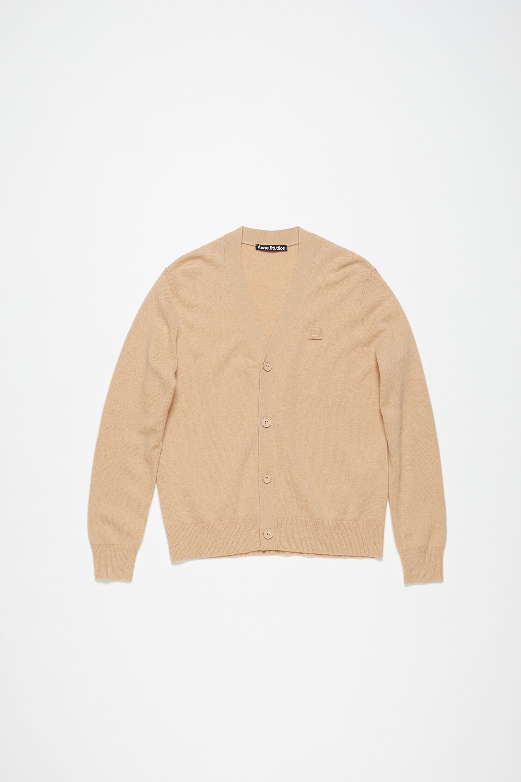 V-neck cardigan - Biscuit beige - 5
