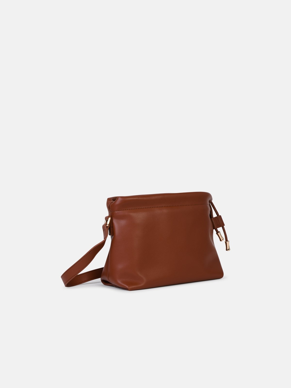 SMALL 'NINON' CROSSBODY BAG IN HAZELNUT ECO-LEATHER - 2