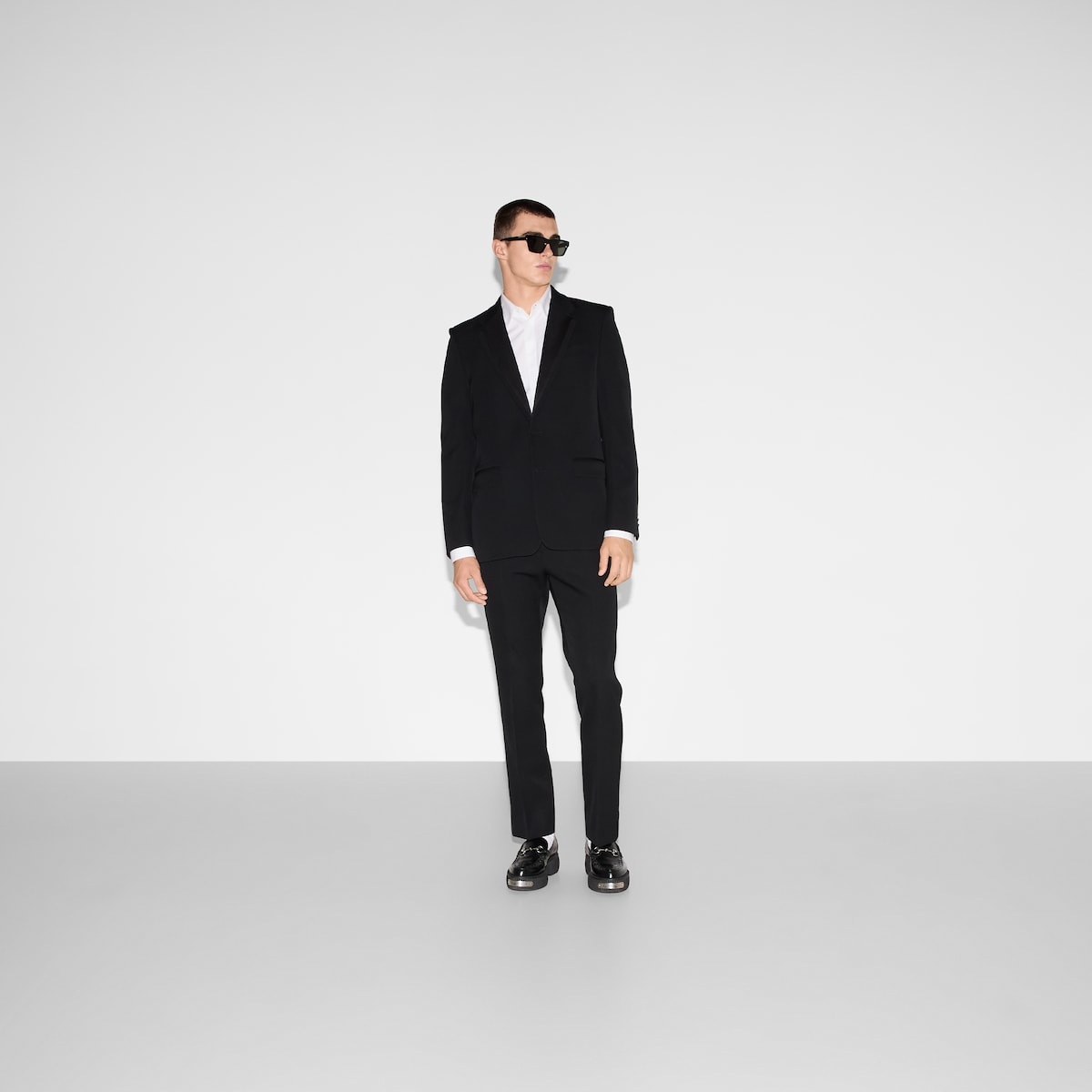 Grain de poudre wool tuxedo - 2