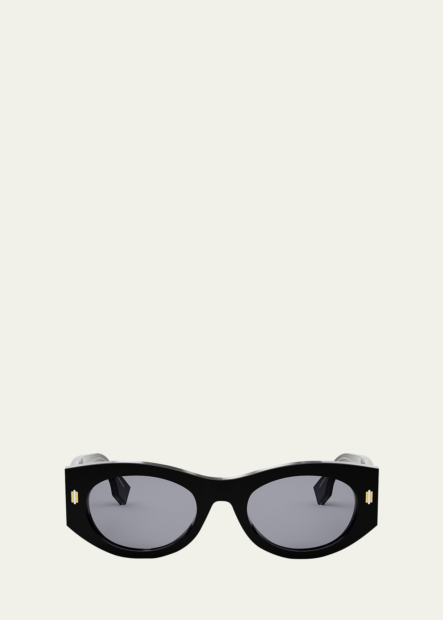 Fendi Roma Acetate Shield Sunglasses - 1