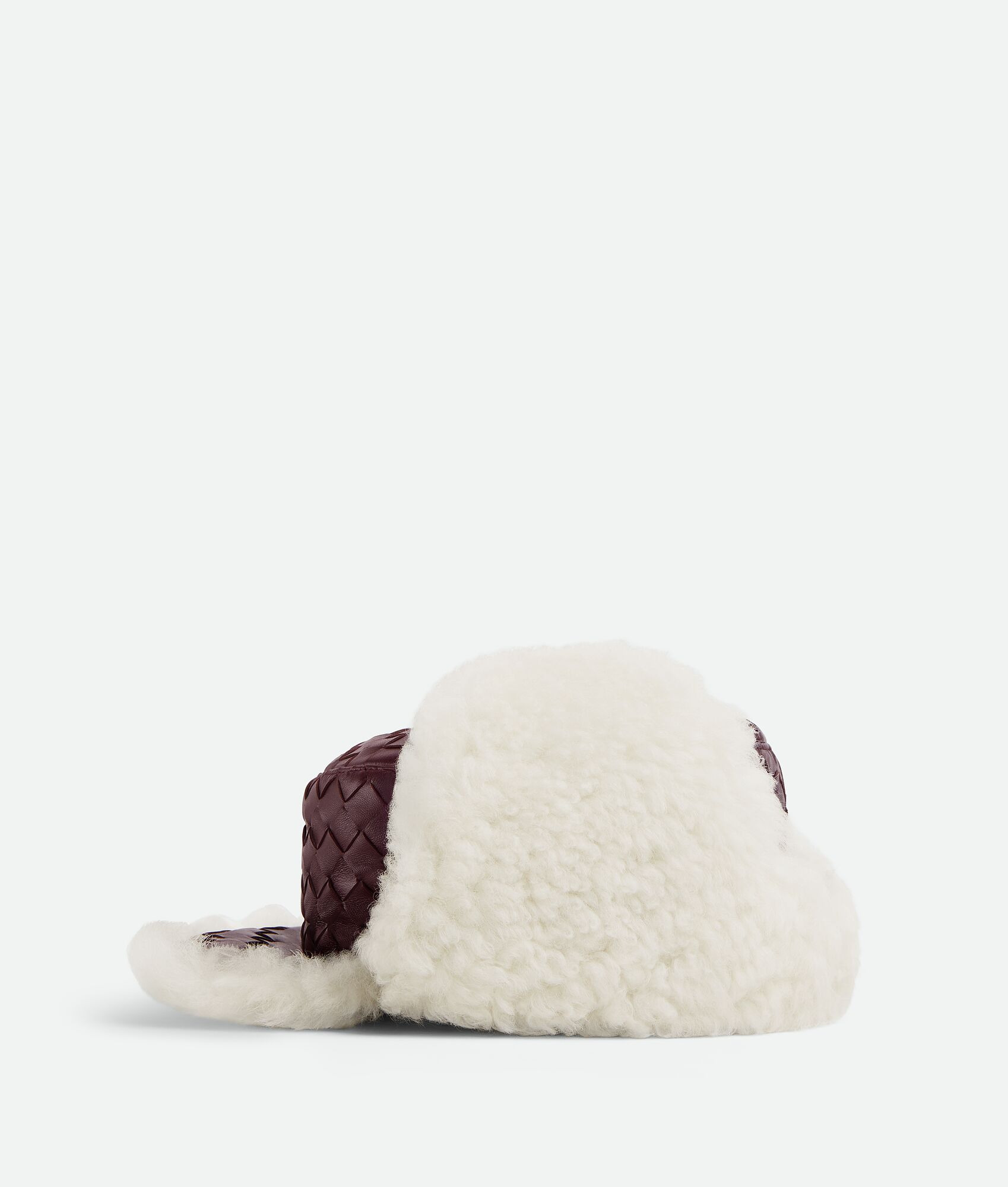Intrecciato Leather Aviator Hat - 5