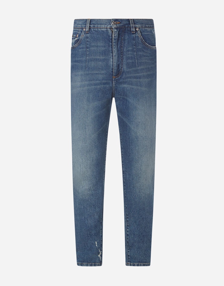 High-waisted stretch jeans - 3