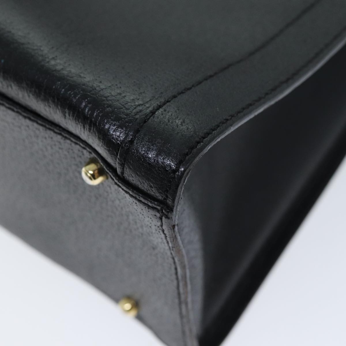 GUCCI Bamboo Hand Bag Leather Black 002 1095 002 1095 - 15