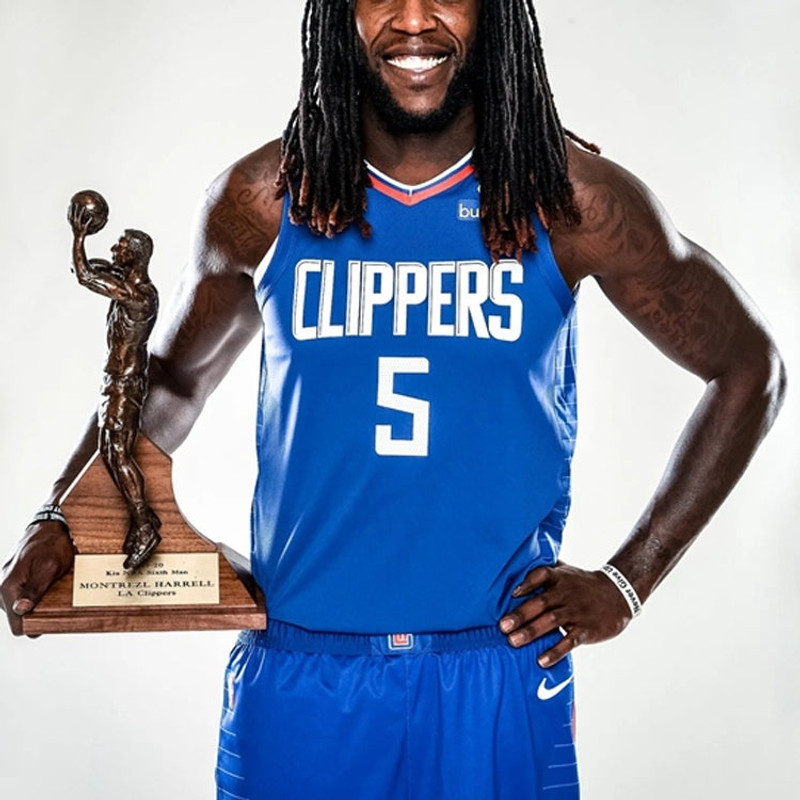 Nike Nike NBA Clippers Montrezl Harrell Jerseys 'Blue' 864481-410 outlook