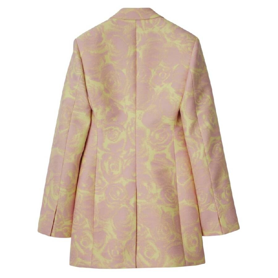 Burberry Rose Wool Tailored Jacket - 7