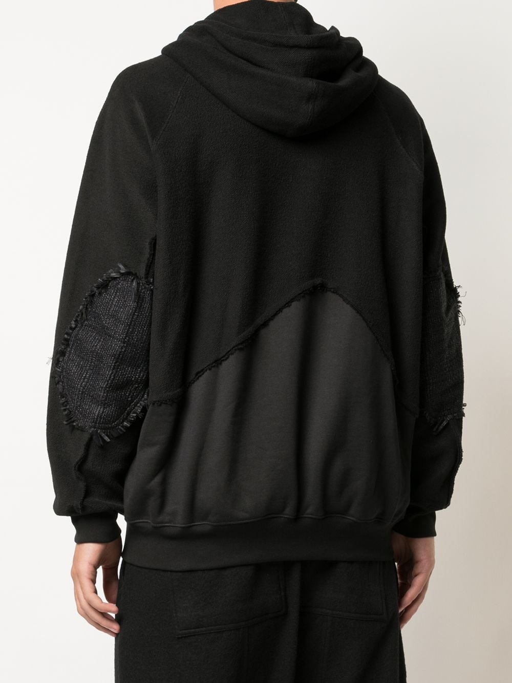 layered hodded jacket - 4