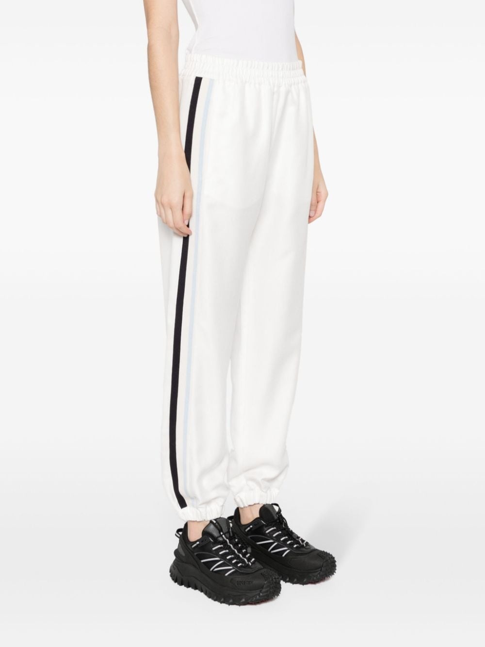 logo-embroidered track pants - 3