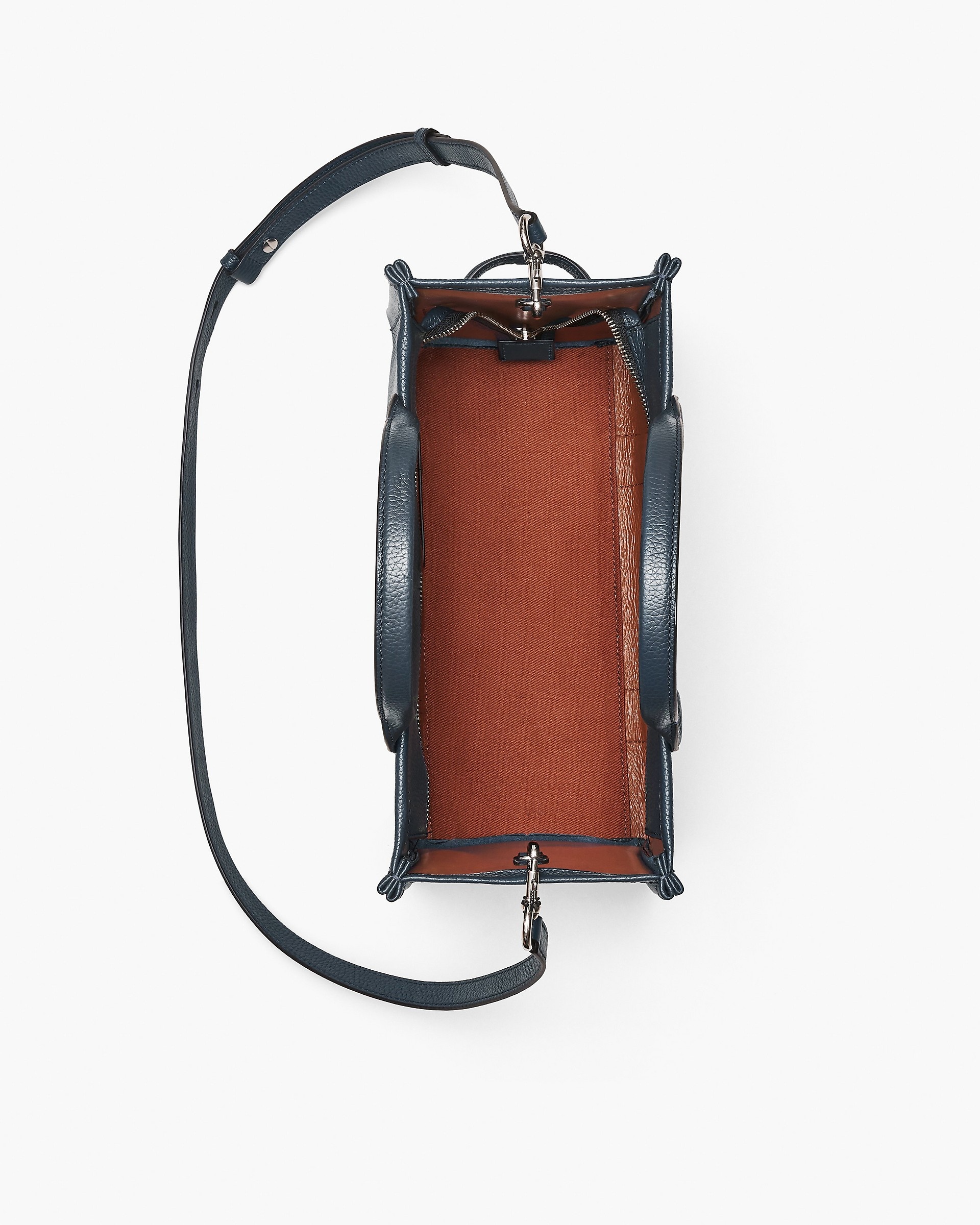 THE LEATHER MEDIUM TOTE BAG - 8