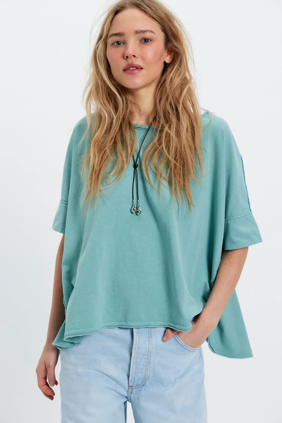 We The Free Rex Oversized Cotton Tee - 1