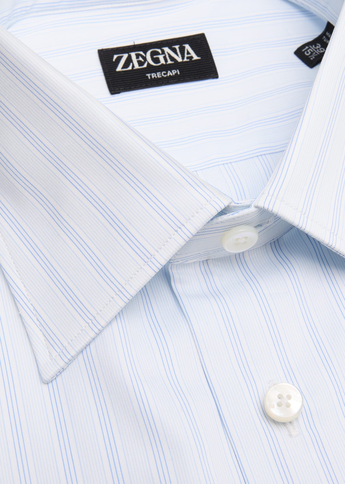 Men's Trecapi Cotton Multi-Stripe Dress Shirt - 2