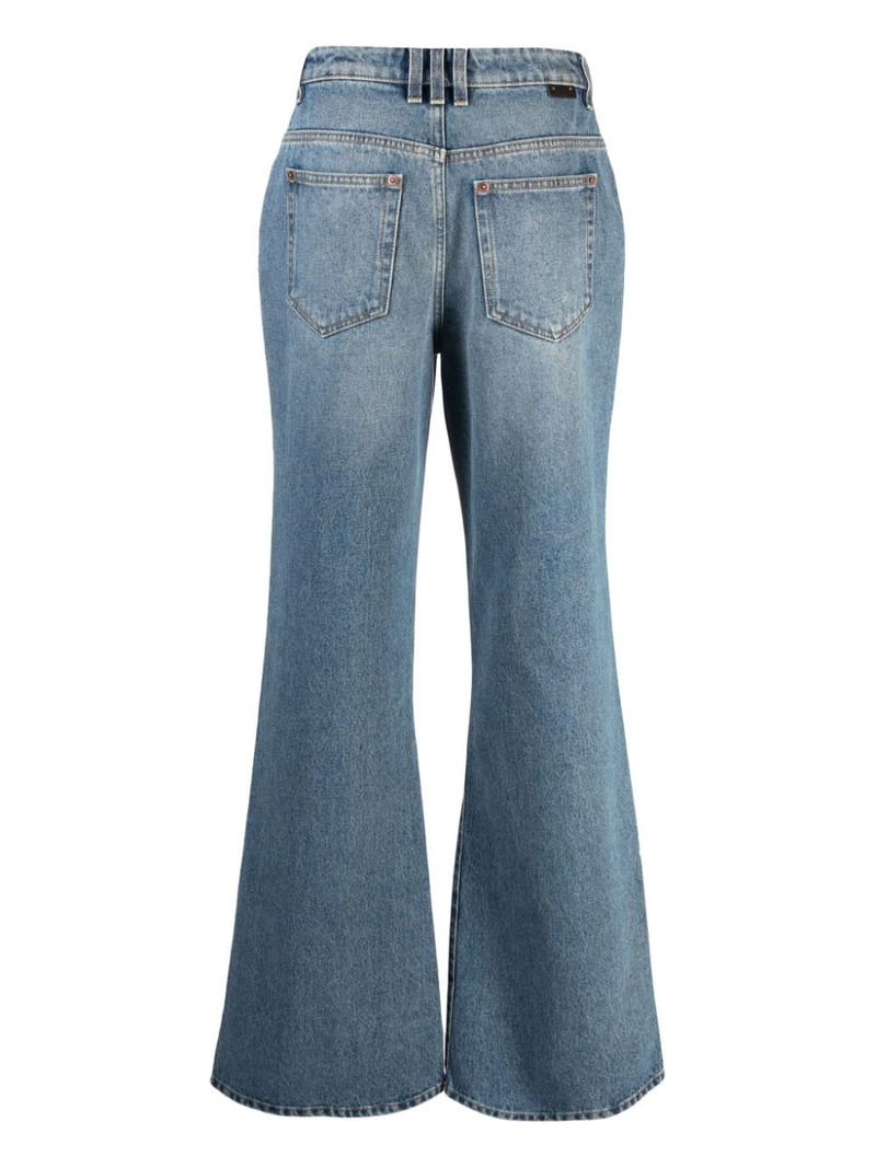 Balmain high-rise flared jeans outlook