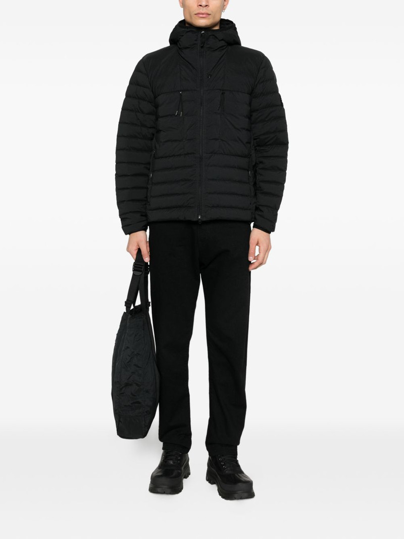 Stone Island hooded padded jacket outlook