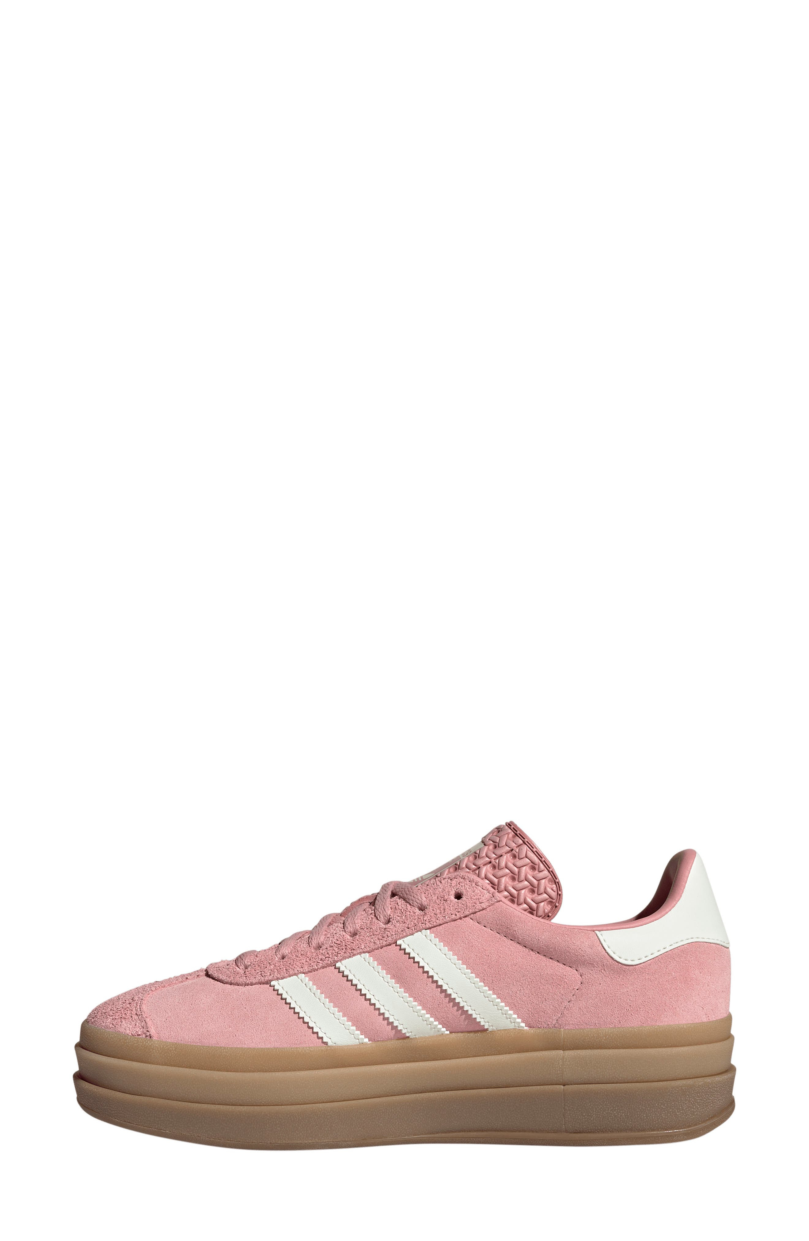 adidas Gazelle Bold Platform Sneaker in Wonder Mauve/Off White/Gum at Nordstrom - 6