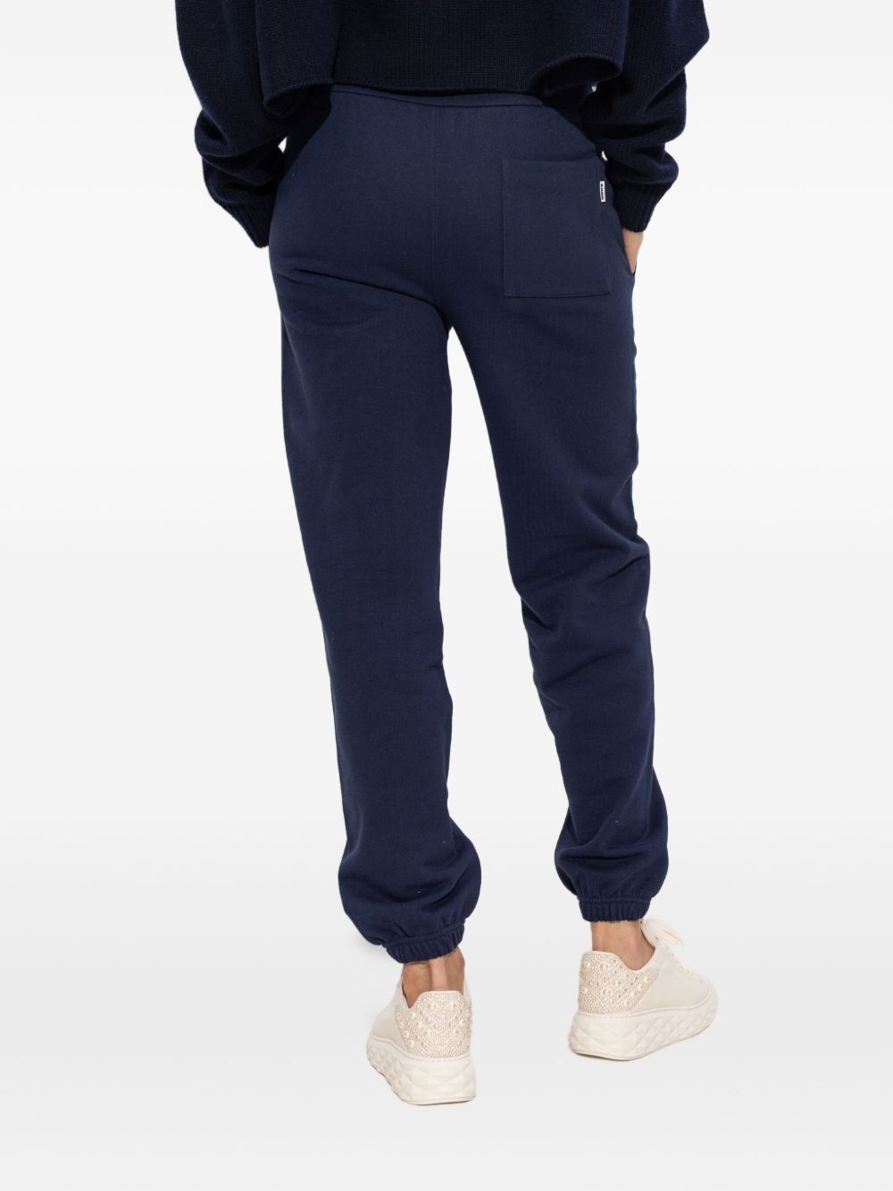 drawstring cuffed trousers - 4