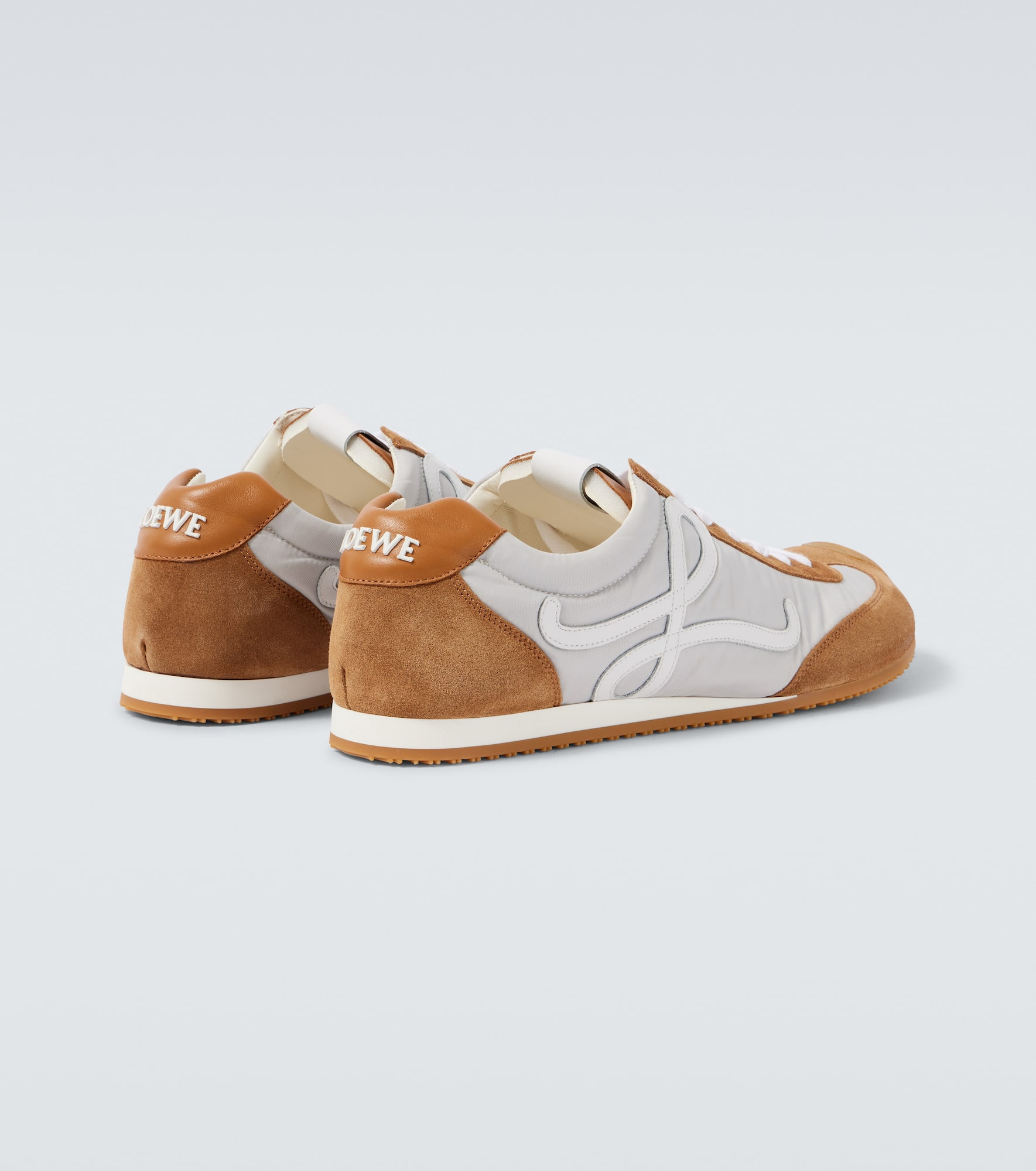 Ballet Runner 2.0 suede-trimmed sneakers - 6