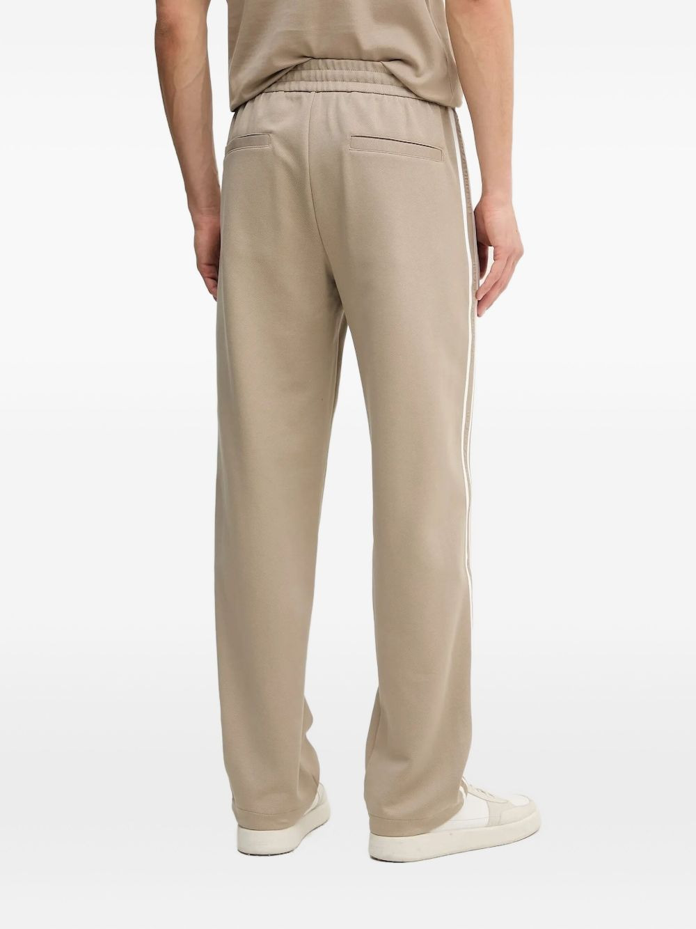 side-stripe track pants - 2