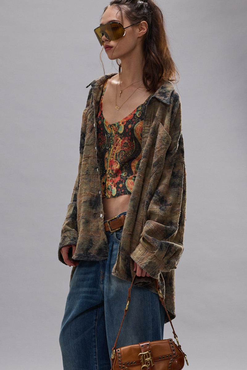 DROP NECK WORKSHIRT 1