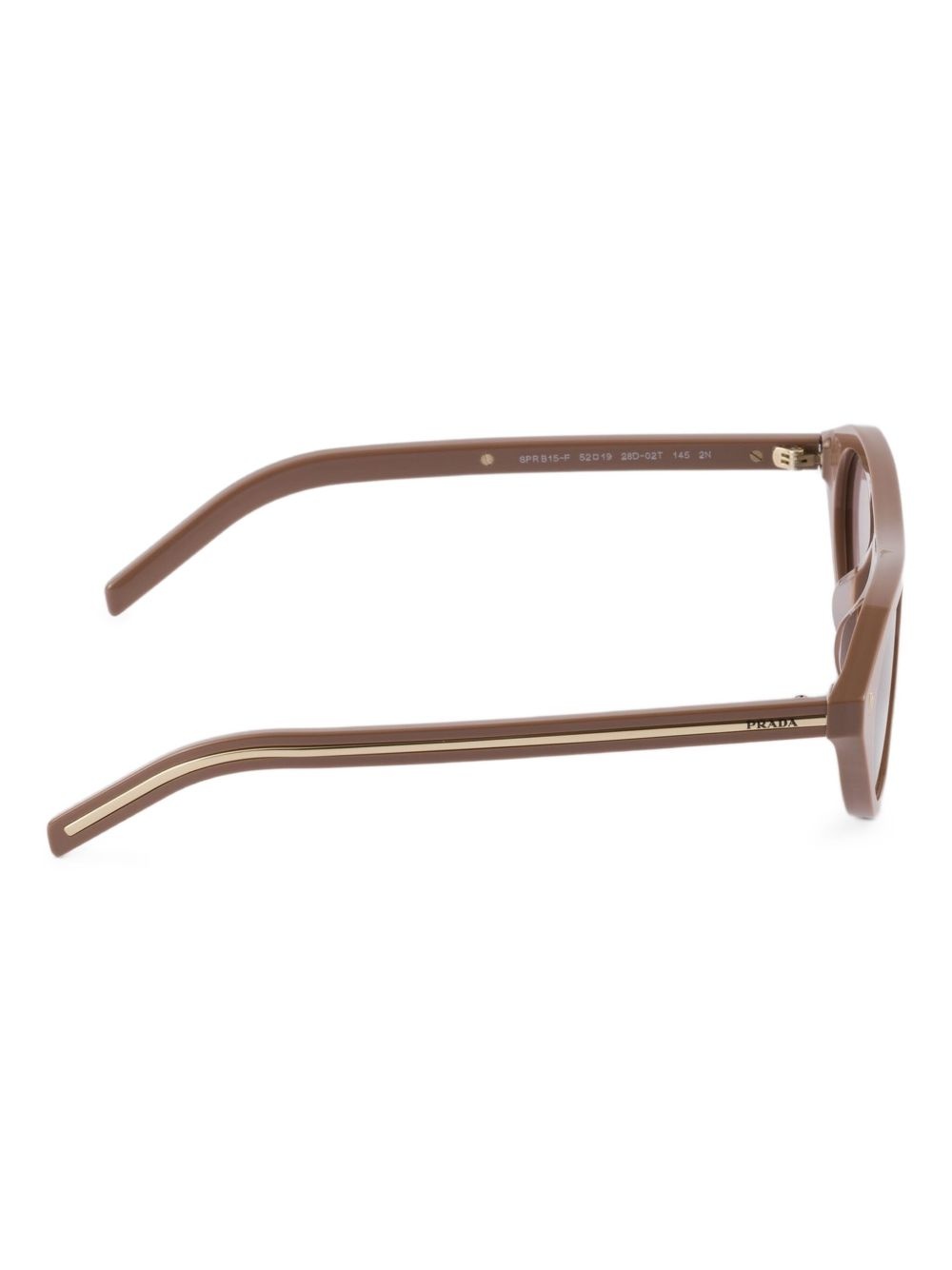 triangle-detail cat-eye sunglasses - 3
