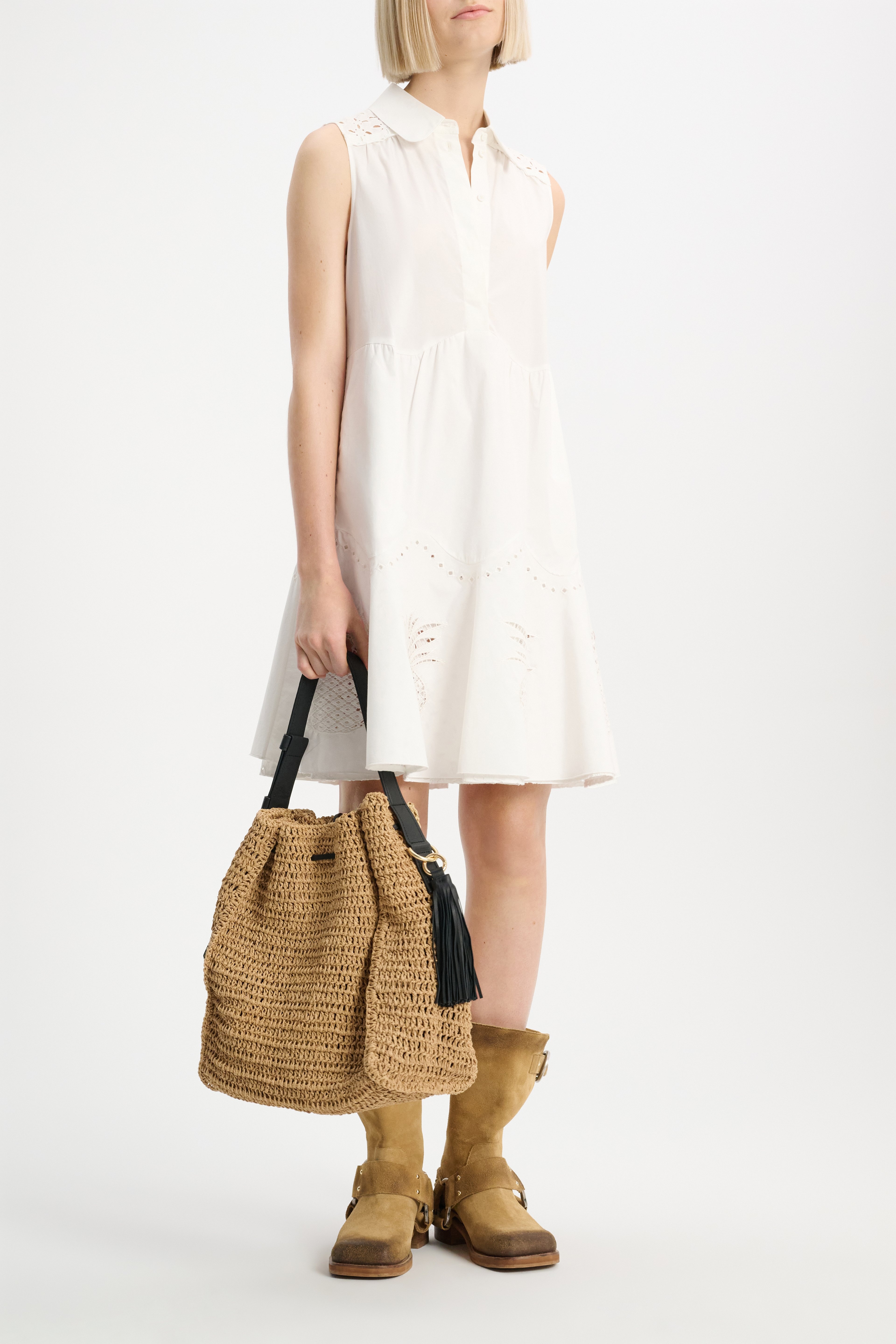 CHIC RAFFIA tote - 2
