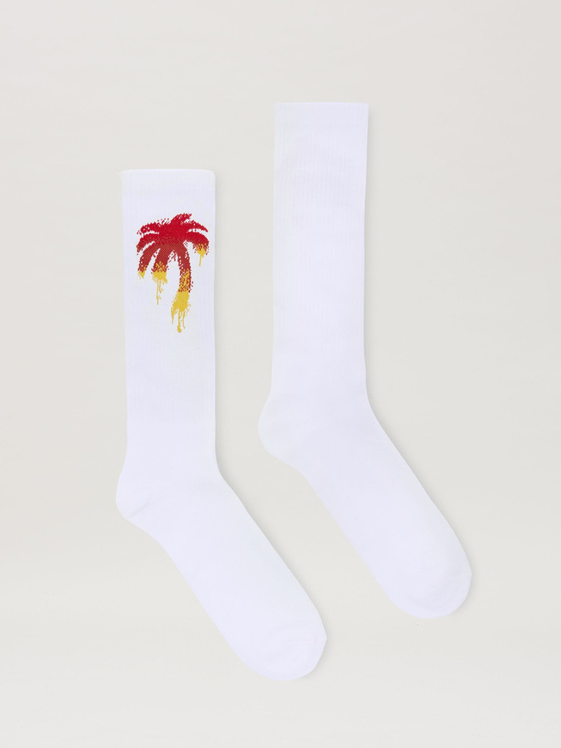 Gradient Palm Socks 1
