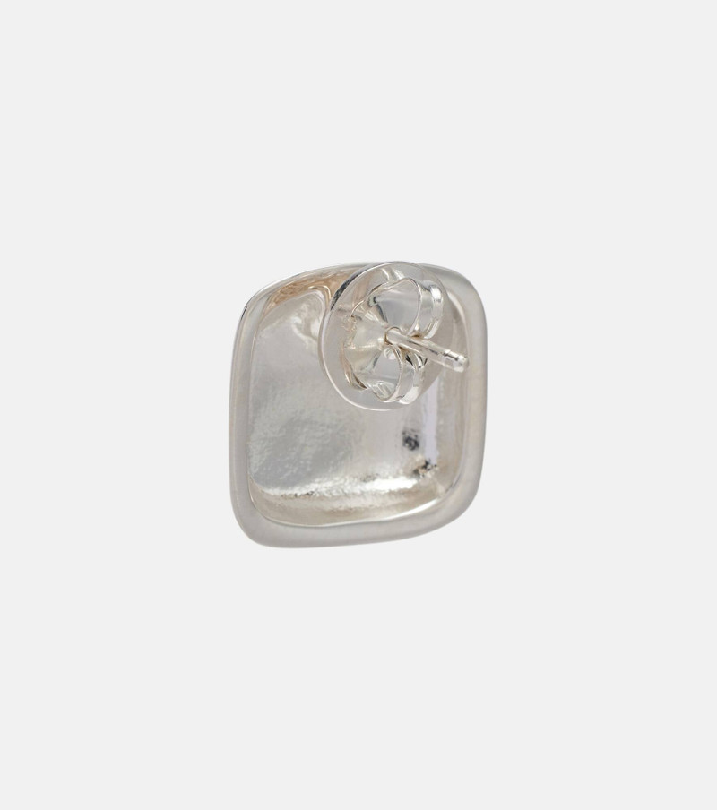 Tetra Small sterling silver earrings 5