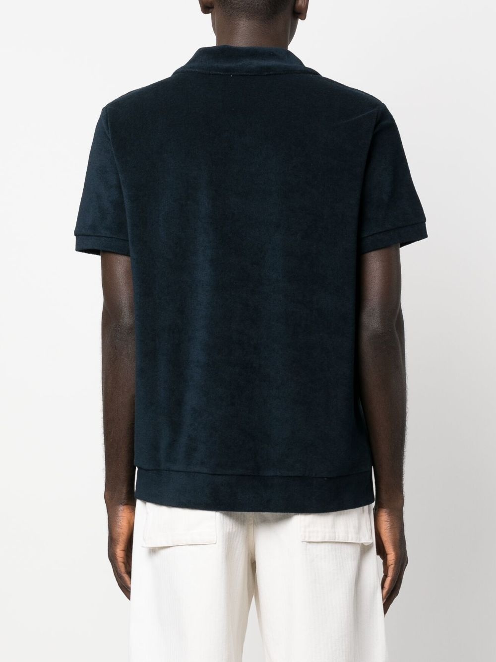 Agustino terry-fleece polo shirt - 4