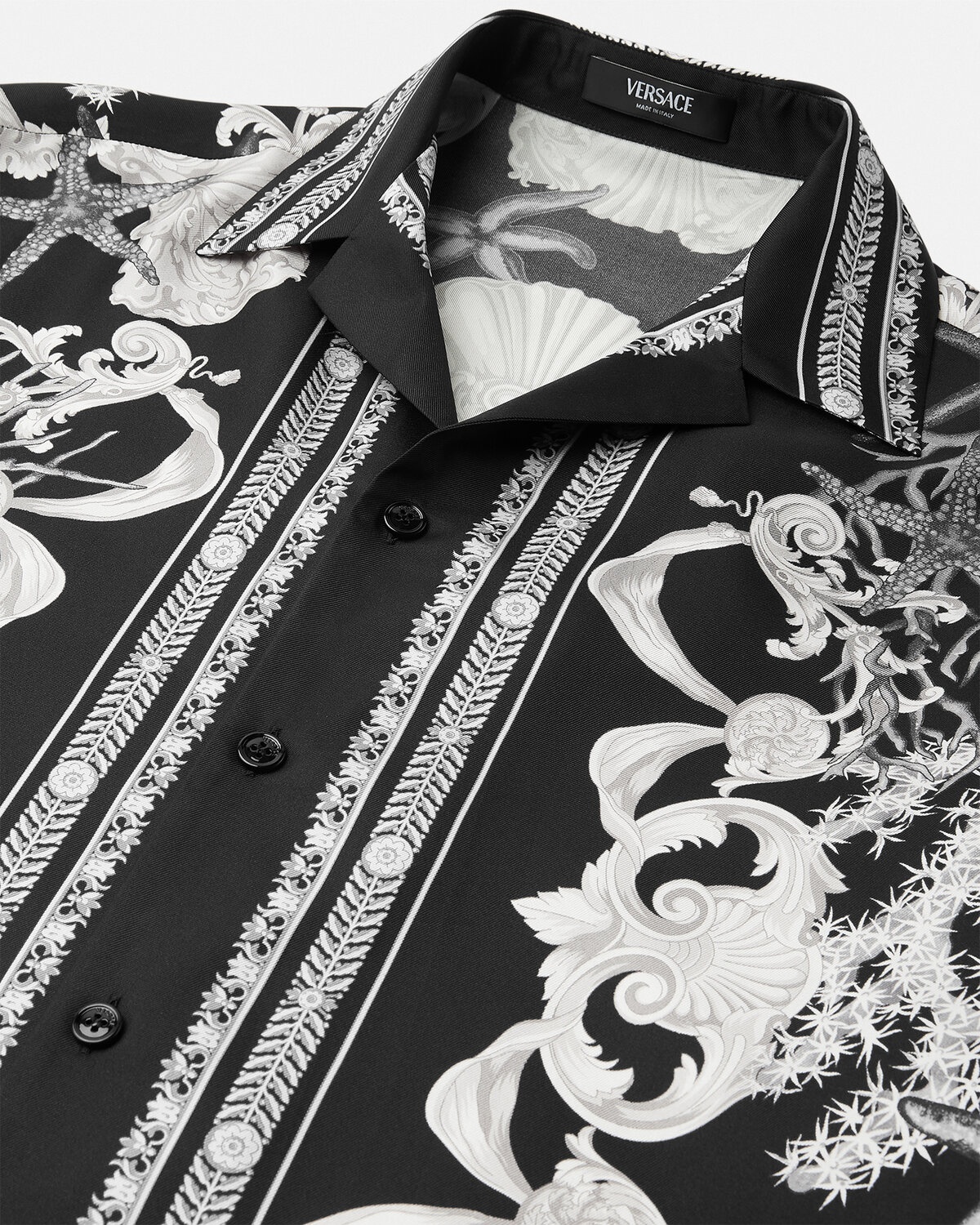 Barocco Sea Silk Shirt - 4
