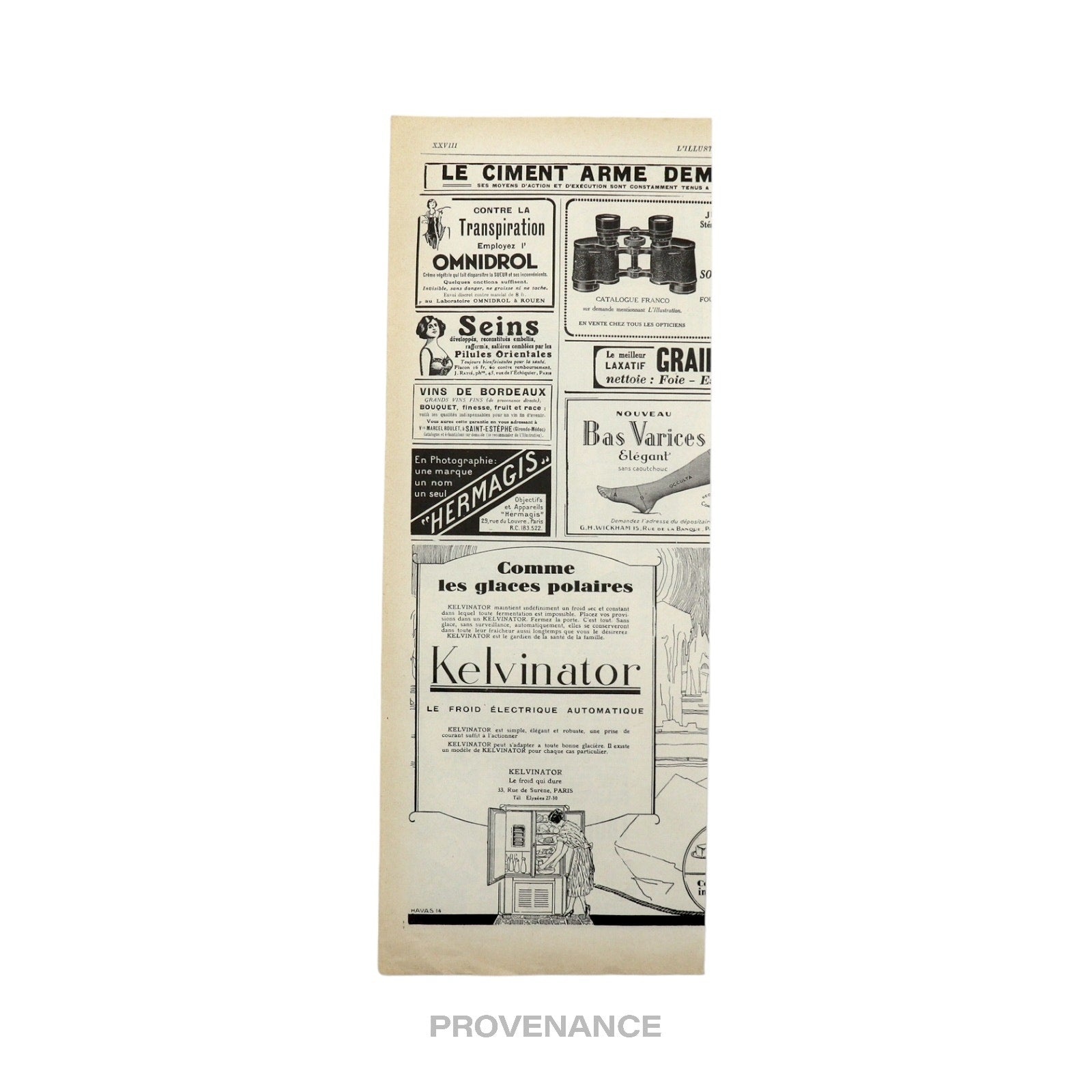 Louis Vuitton Antique Vintage Newsprint Ad - Trunks - 4