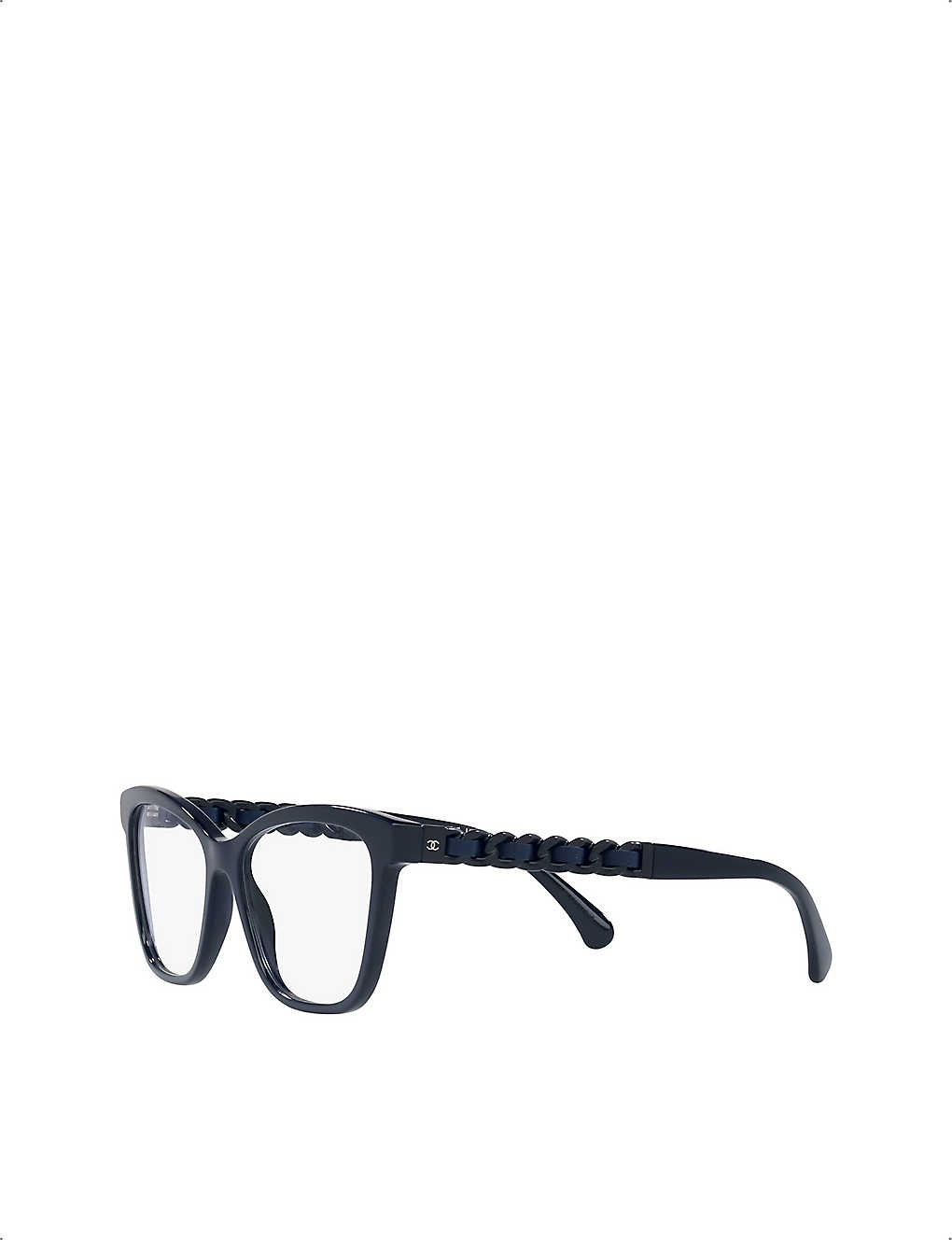 CH3429Q pillow-frame acetate glasses - 3