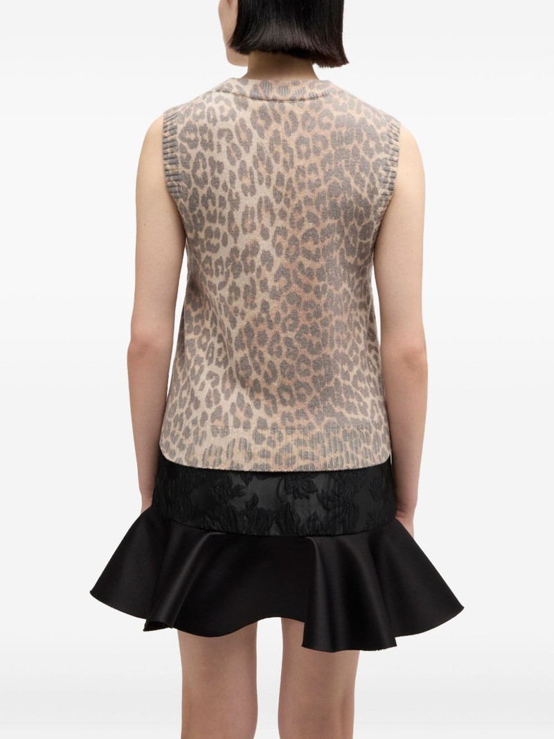 leopard-print vest 4