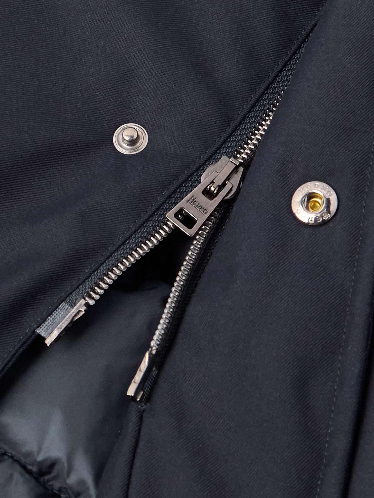 Padded Twill Hooded Down Parka - 3