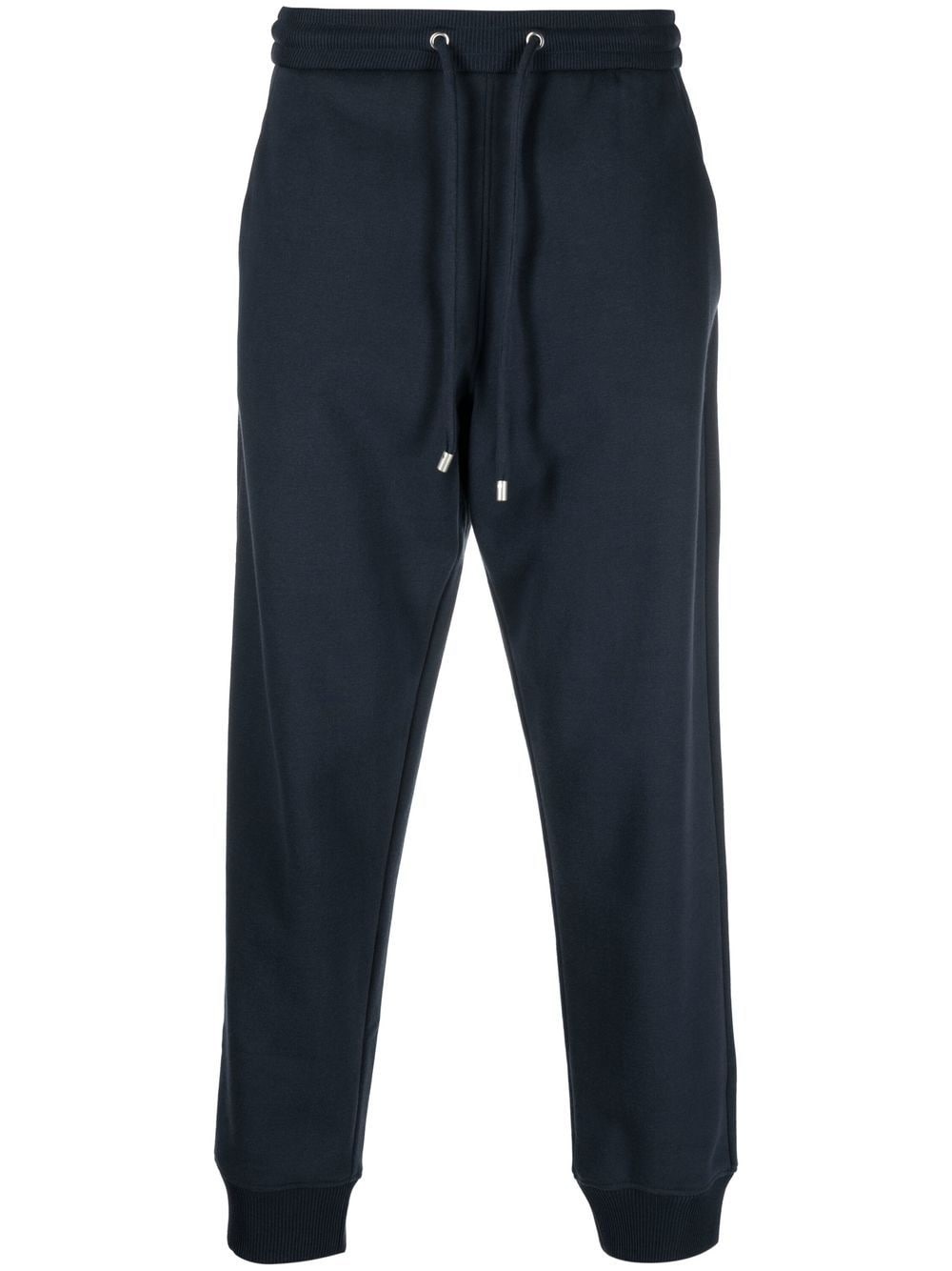 drawstring wool track pants - 1