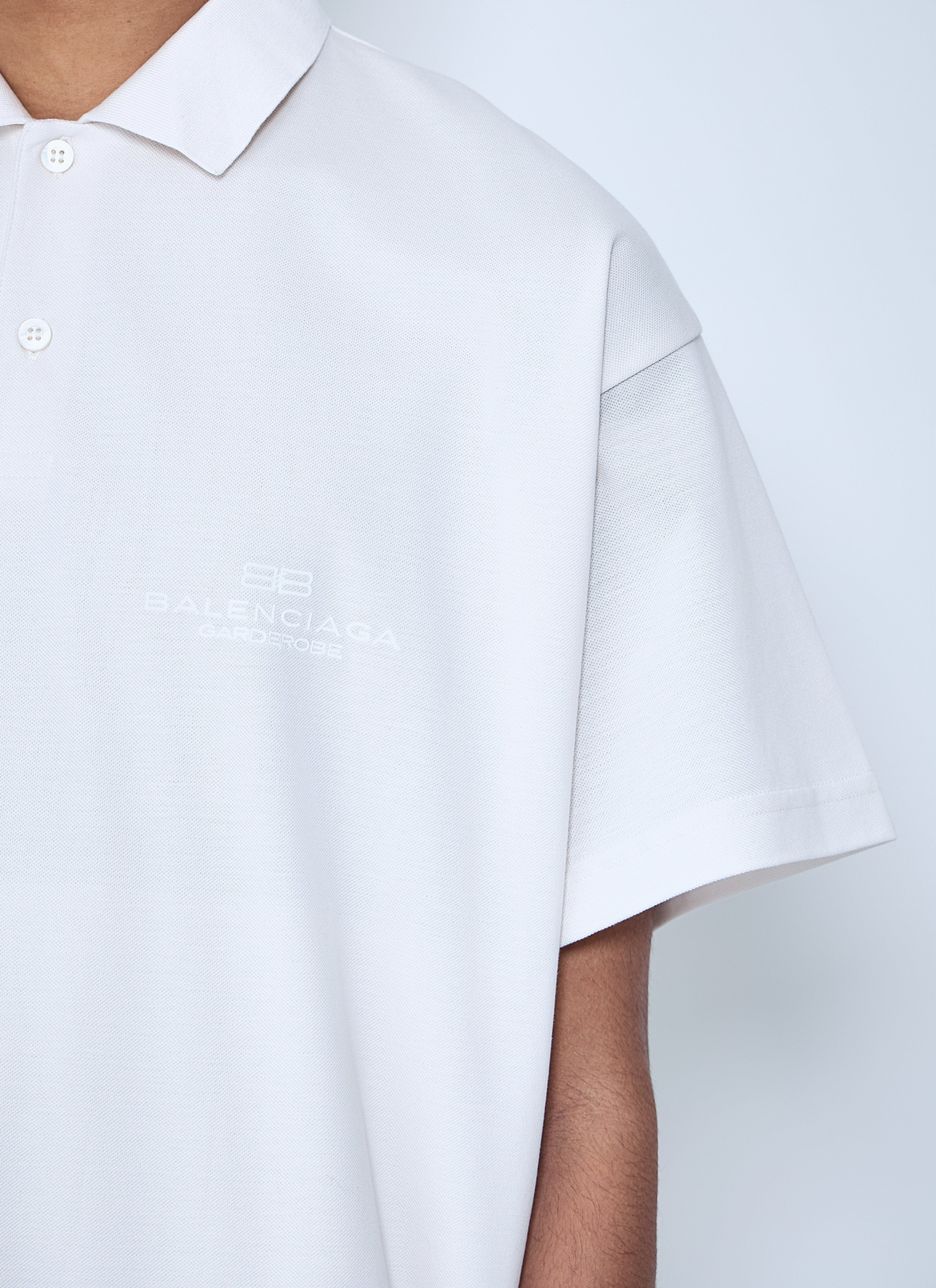 Balenciaga Men Interwinded Polo Shirt - 5