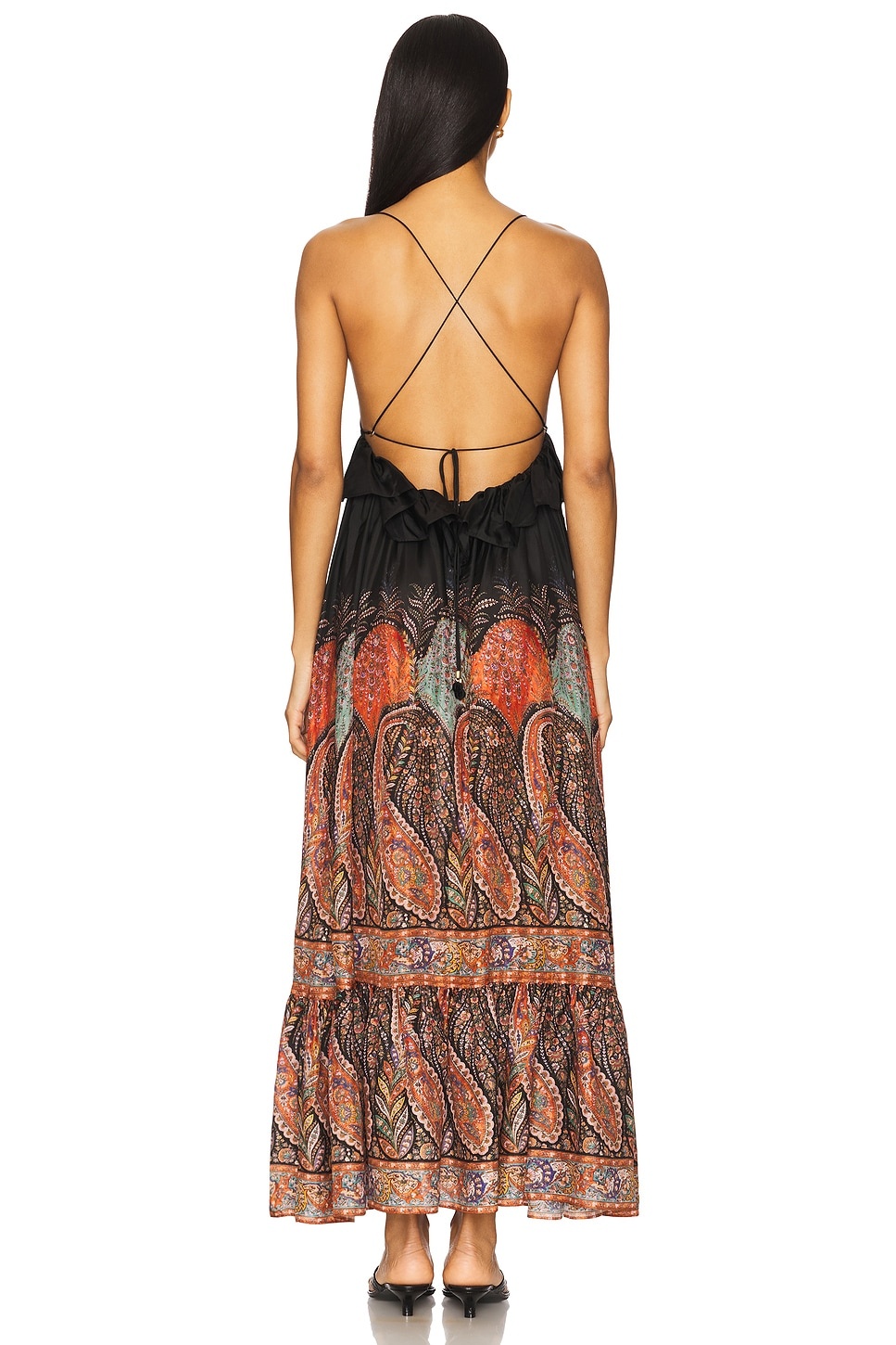 Rhiannon Ruffle Maxi Dress - 3
