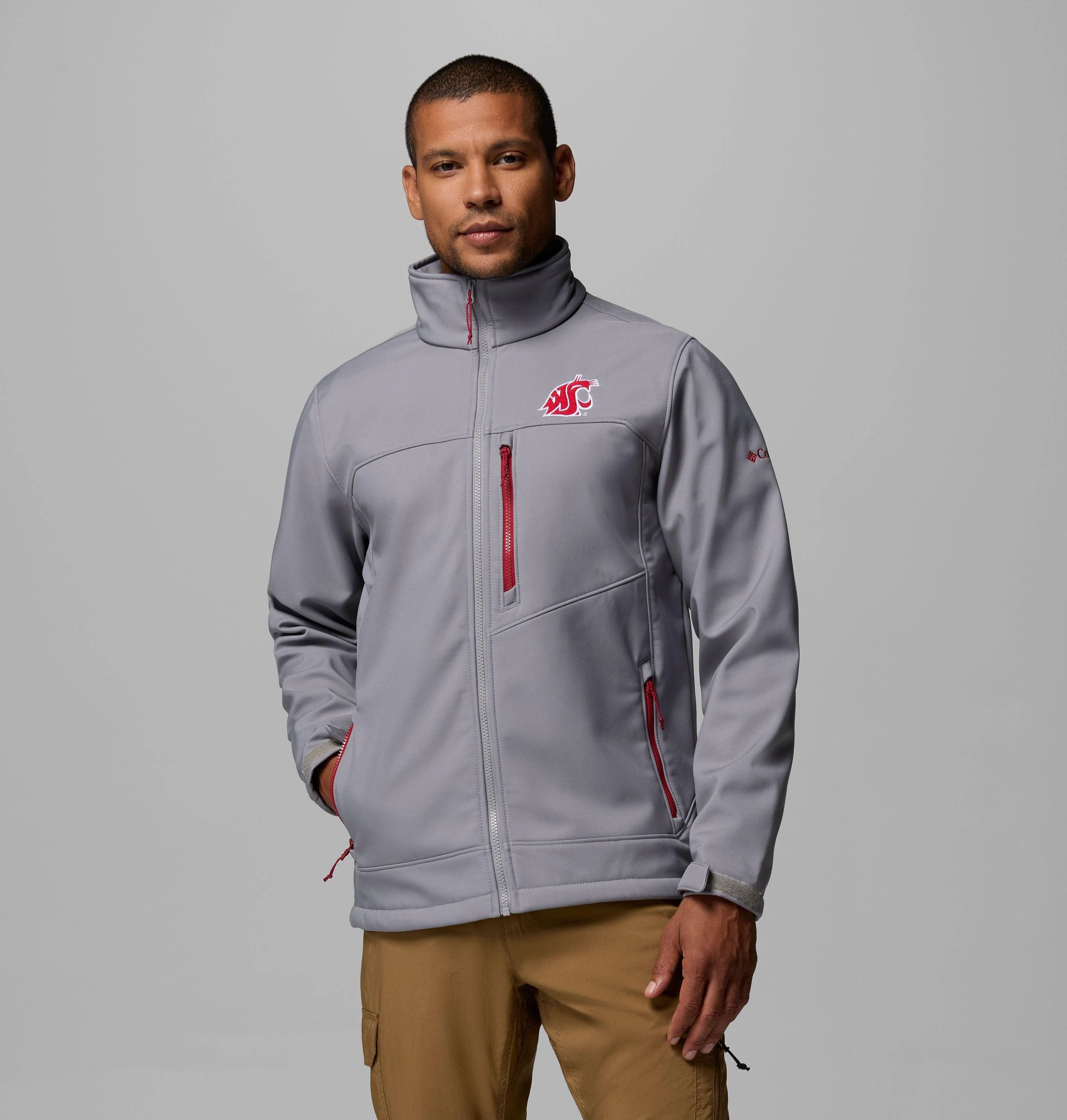 Men's Collegiate Ascender III Softshell - Washington State - 1