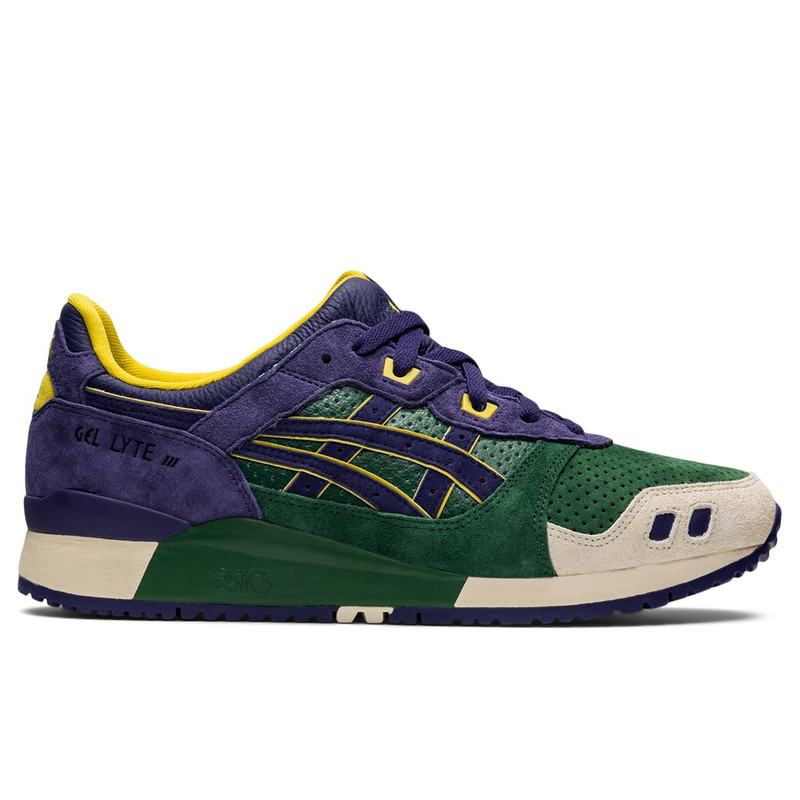 ASICS GEL-LYTE III - HUNTER GREEN/PURPLE MATTE - 1